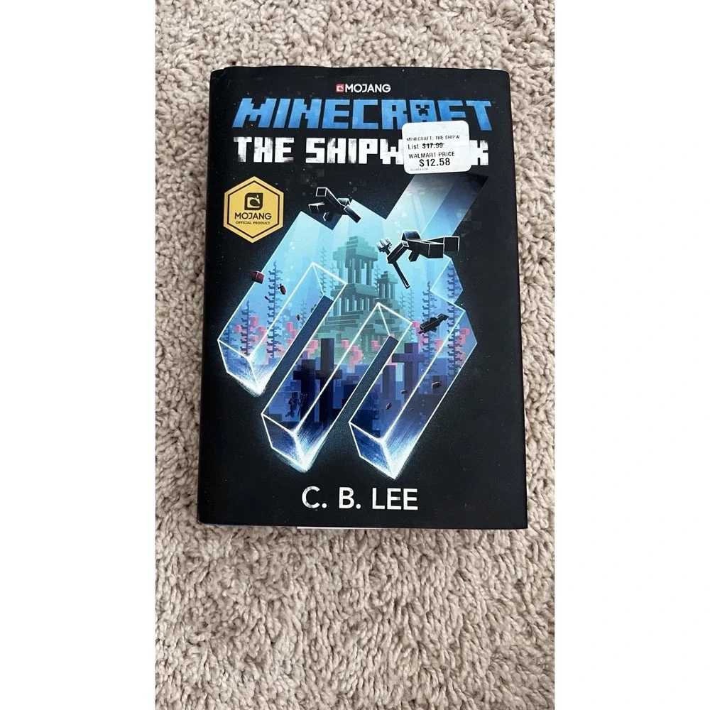 Minecraft the Shipwreck An Official Minecraft Novel by C. B. Lee 2020, Hardcover
